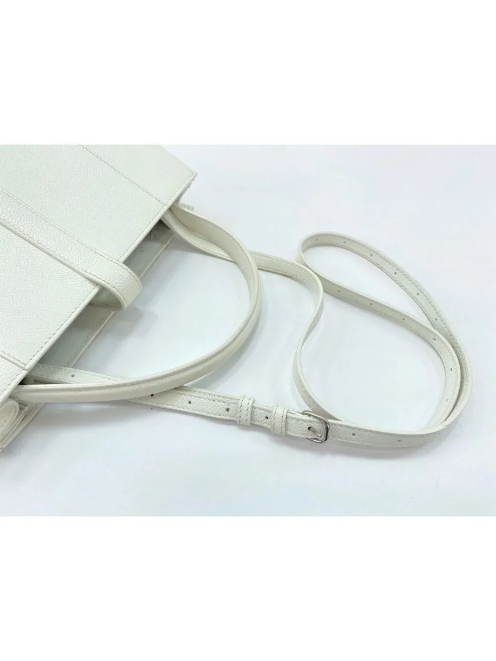 Balenciaga Handbag Leather 2-Way Hourglass